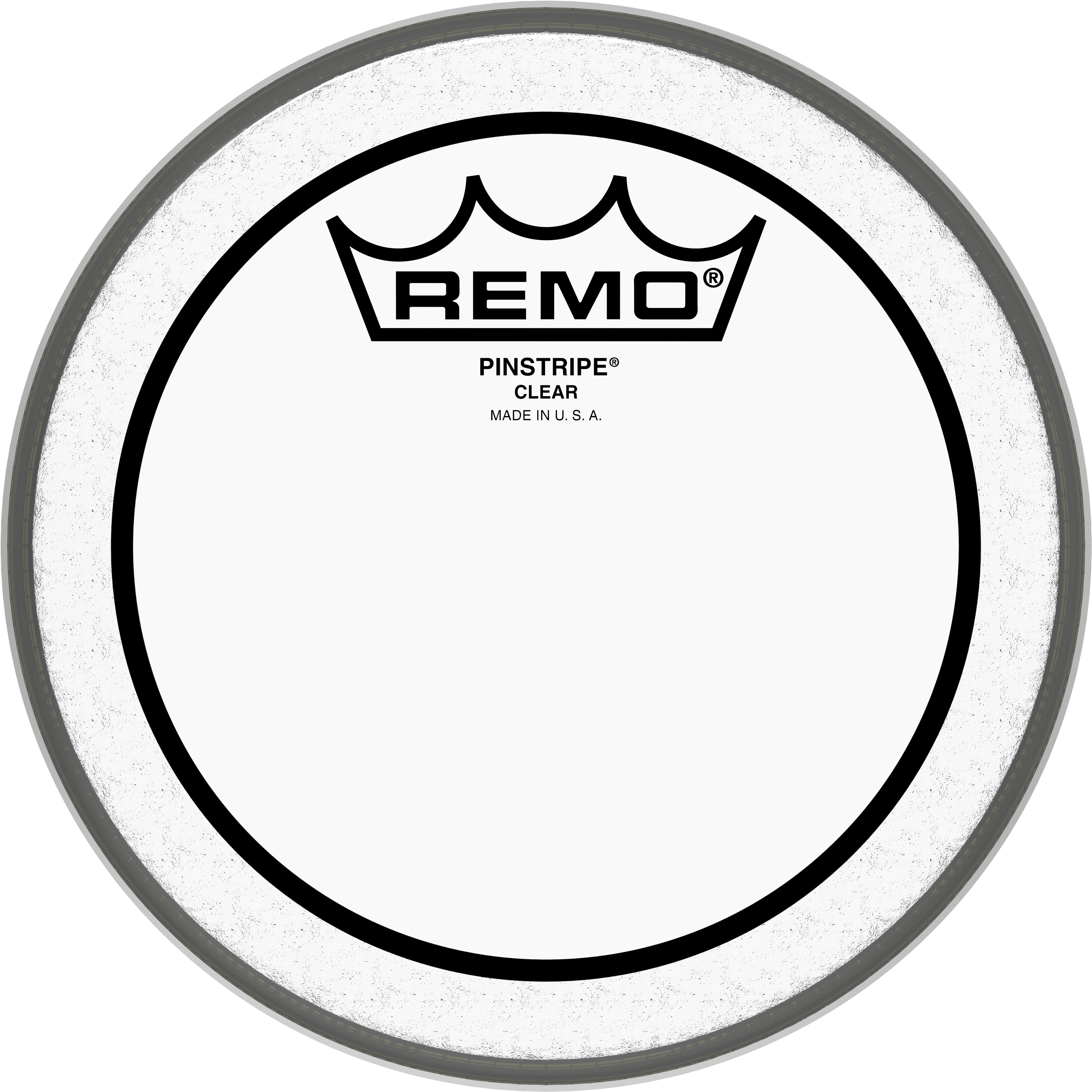 Remo Pinstripe Clear Drumhead, 6" - Remo Drum (3300x3300), Png Download