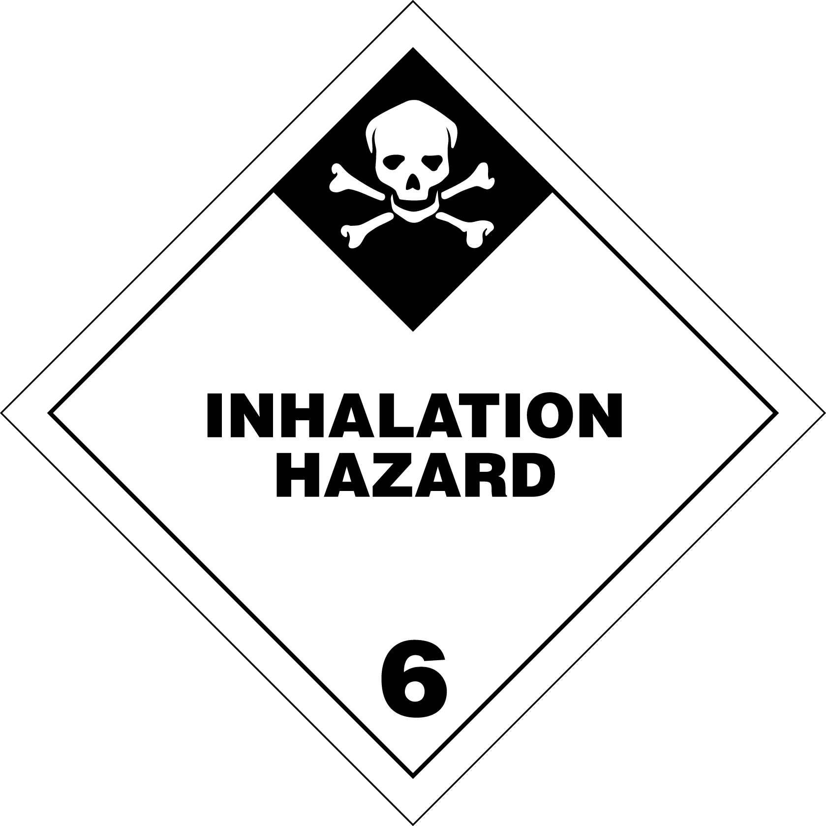 Poison Inhalation Hazard (1679x1679), Png Download