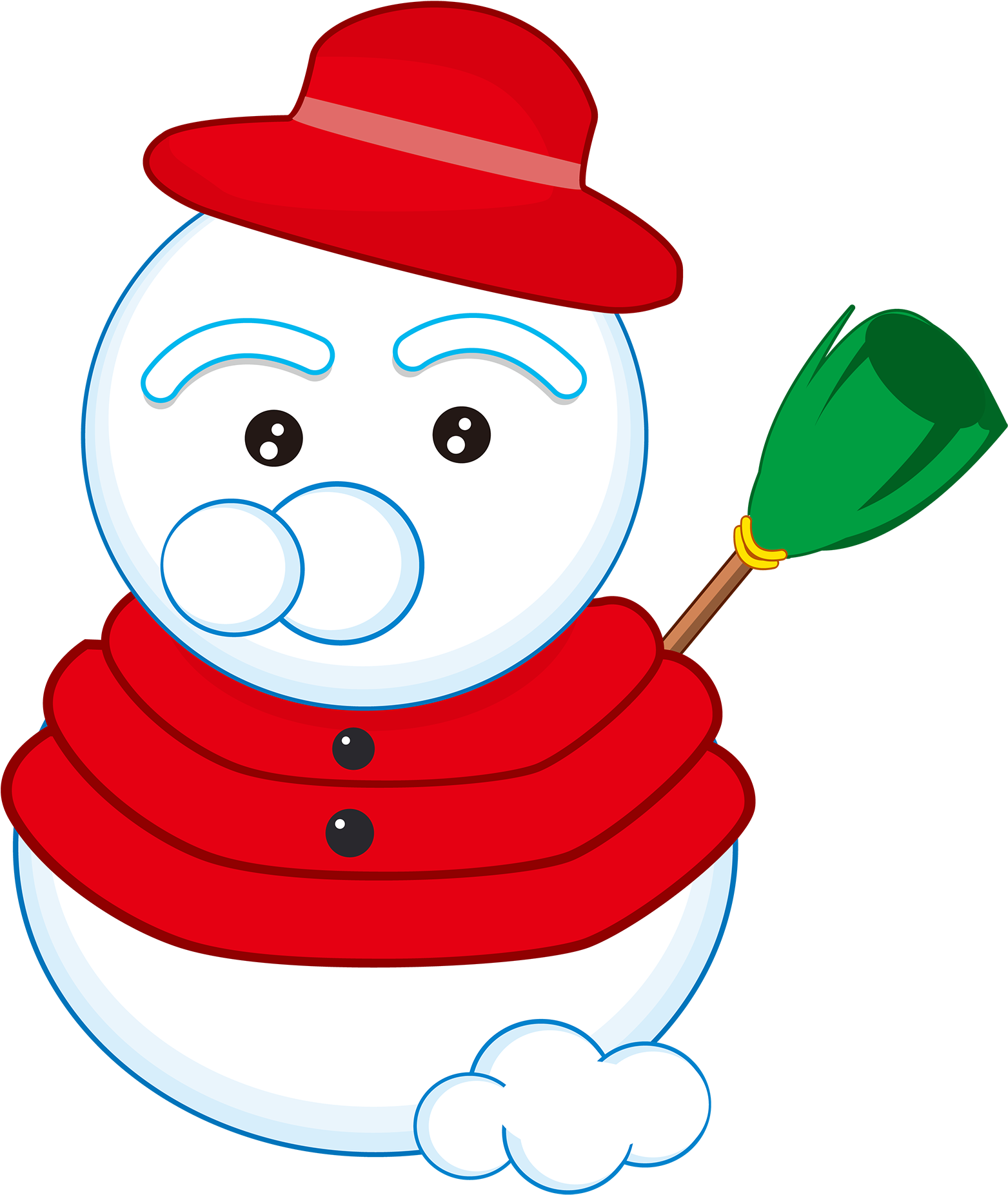Winter Snow Snowman Festive Png And Vector Image (2000x2000), Png Download