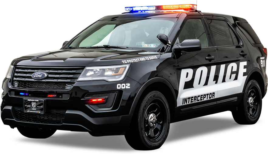 Police Car (1144x508), Png Download