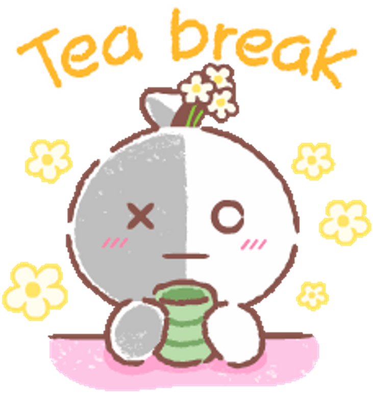 #bt21 #png #bts @-larenialuv @nhylynhh #tea #break - Universtar Bt21 Everyday Moments (1024x928), Png Download
