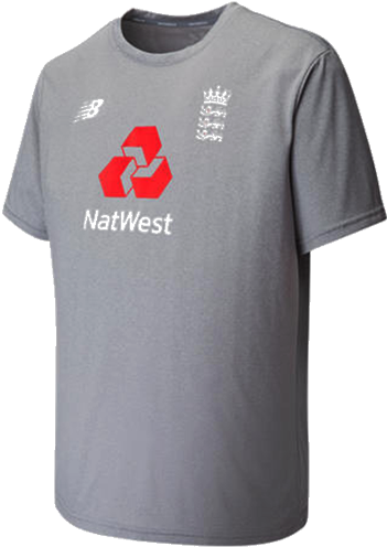 New Balance - Grey Tshirt For Cricket (600x600), Png Download