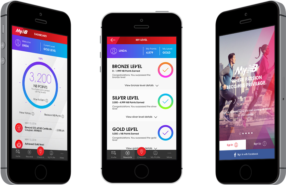 New Balance Ios Application - Iphone (1000x680), Png Download