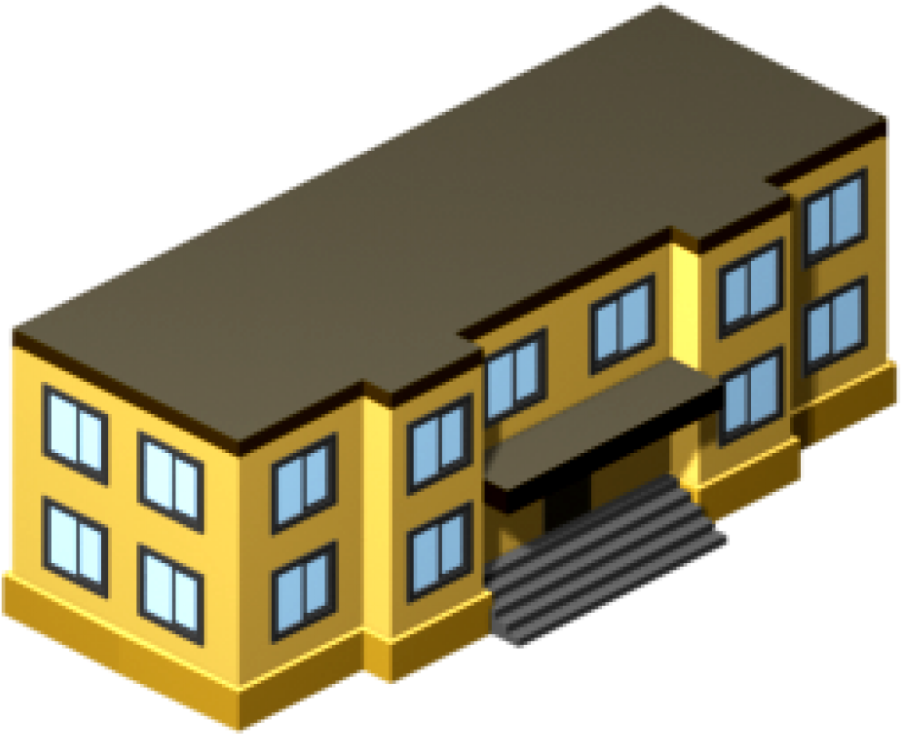 Chief Peguis Junior High School - Building Microgrid (1000x1000), Png Download