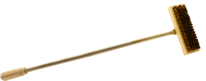 Commercial Pizza Oven Brush (1000x449), Png Download