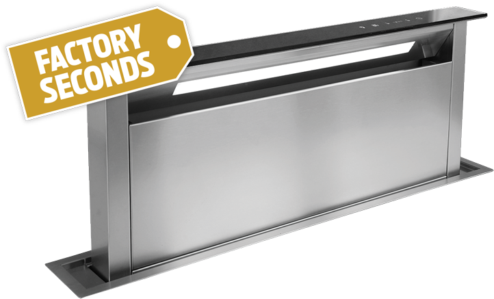 88cm Flush Mount Downdraft With Led Light Strip In - Victoria Branesti (800x480), Png Download