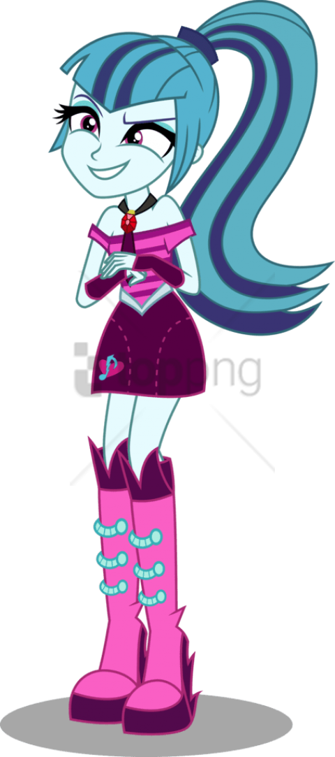 Free Png Download My Little Pony - Sonata Dusk Png (480x1083), Png Download