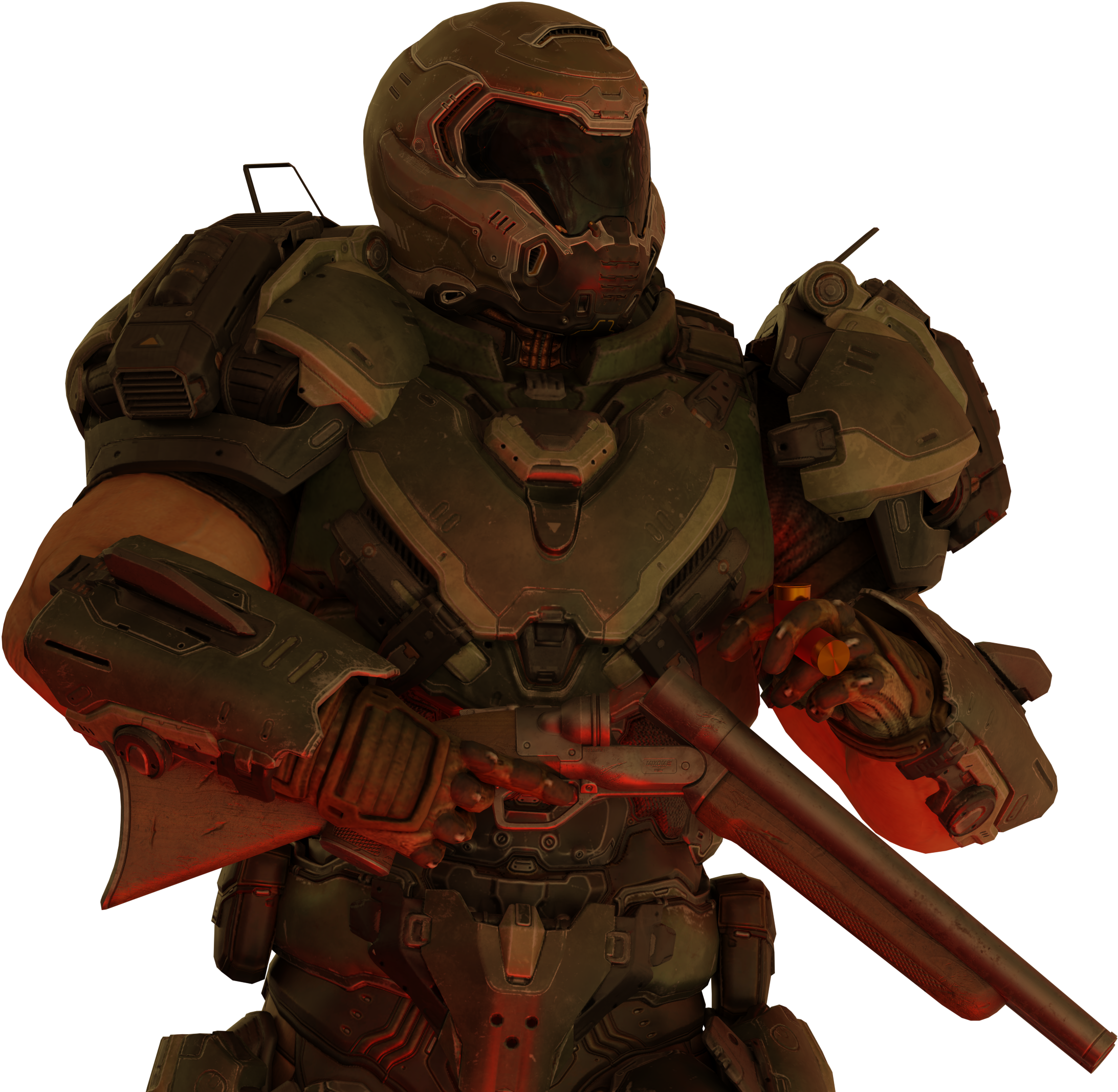Clip Art Doom Eternal Doomguy - Doom Eternal Transparent (3840x2160), Png Download