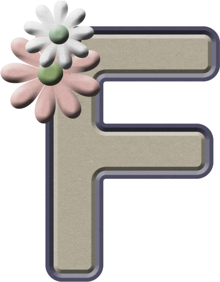 B *✿* Dreamn4everdesigns Quilling Letters, Views Album, - Flower (805x1024), Png Download