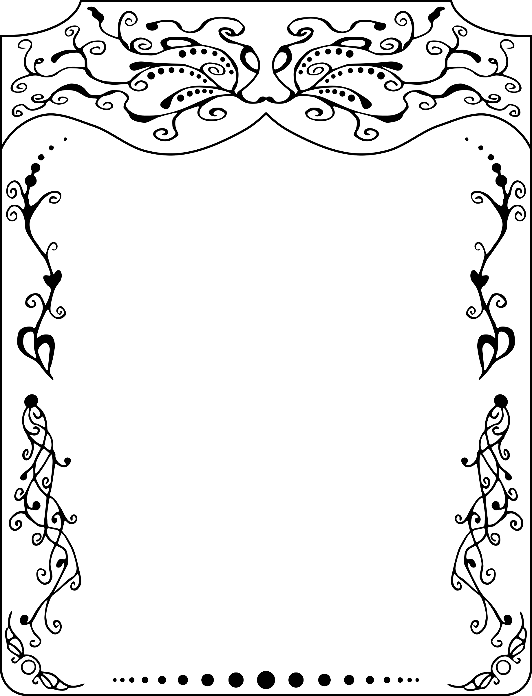 This Free Icons Png Design Of Border 03 (1837x2400), Png Download