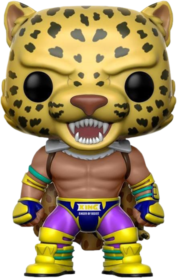 Tekken King Us Exclusive Pop Vinyl Figure - Tekken King Funko Pop (600x600), Png Download