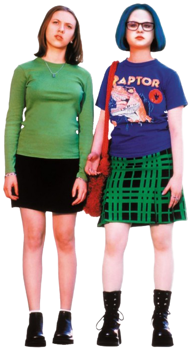 Transparent Ghost World Scarlett Johansson Thora Birch - Ghost World (500x711), Png Download