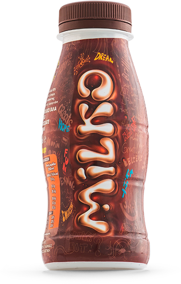 Milko Regular Bottle 250ml - Lucozade (800x1180), Png Download