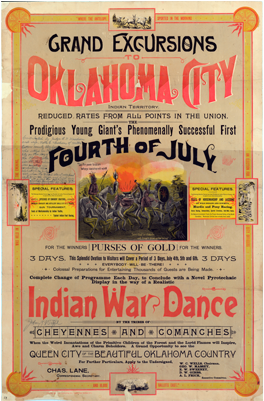 Promotional Posters Announcing Oklahoma City's Coming-out - Herbal (800x400), Png Download