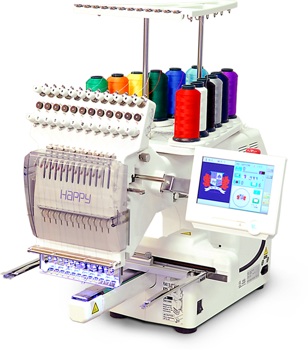 12 Needle Voyager - Embroidery Machine Pic Png (746x785), Png Download