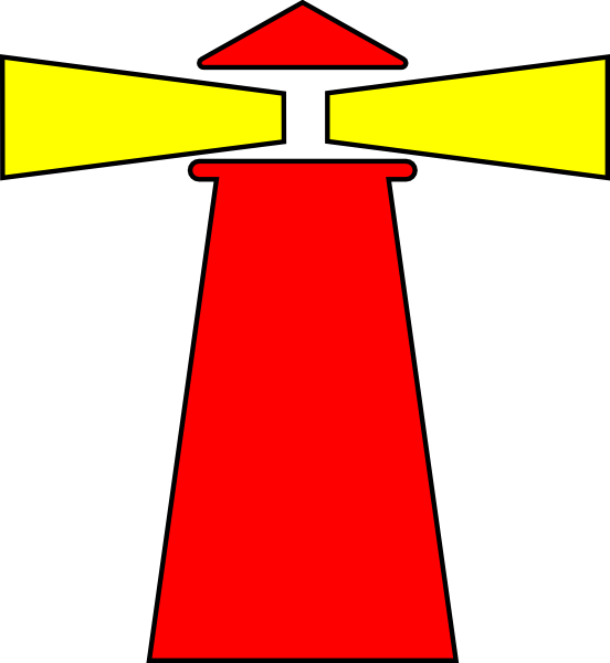 Image Black And White Download Beacon Uses Light Free - Cartoon Beacon (552x600), Png Download