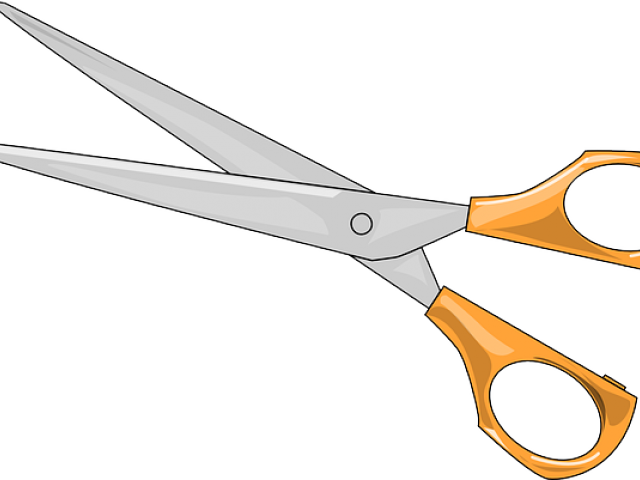 Scissor Clipart Sharp - Scissors (640x480), Png Download