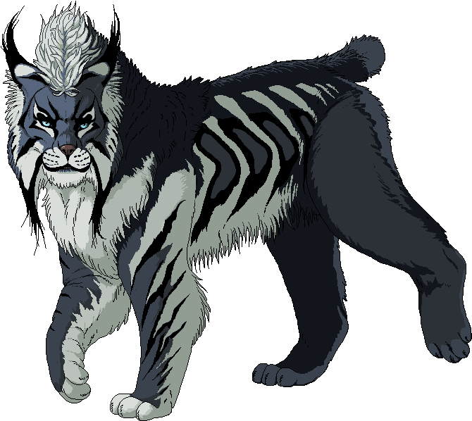 Lynx Clipart Feral Cat - Cat Yawns (742x634), Png Download