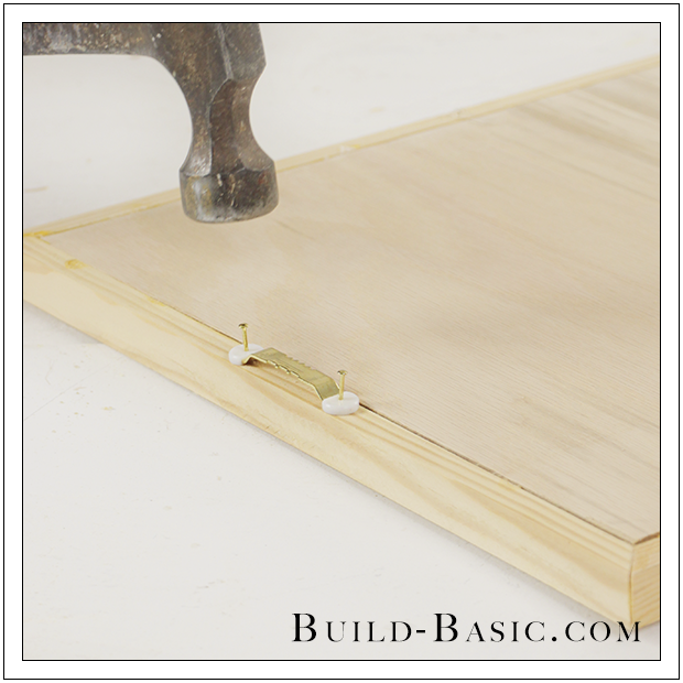 Diy Burlap Picture Frame By Build Basic Step 10 - Plywood (620x620), Png Download