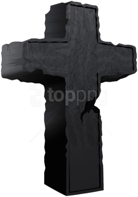 Free Png Download Halloween Cross Tombstone Png Images - Halloween Cross (480x685), Png Download