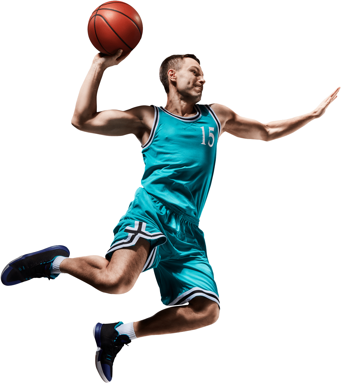 Subscriptions - Joueur De Basket Ball (1960x1458), Png Download