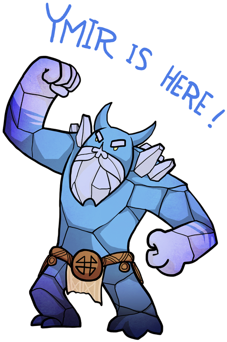 Ymir Is Here By Zennore - Cartoon (500x741), Png Download