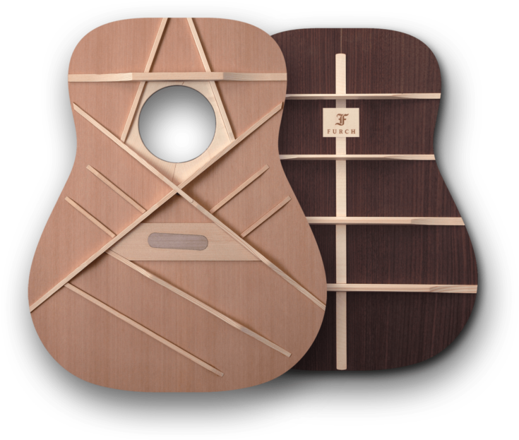 Thanks To That, Furch Red Cr Guitars Have A Crystalline - Plywood (1000x667), Png Download