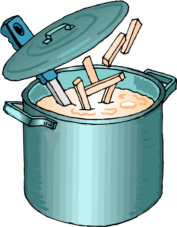 Clip Arts Related To - Soup Pot Clip Art (584x750), Png Download