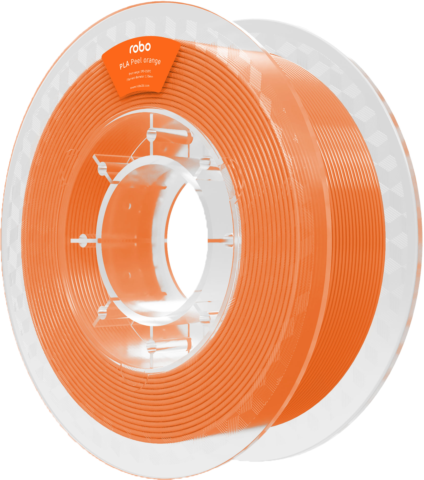 Pla Orange 500g Pla Orange 500g - 3d Printing Filament (1994x1950), Png Download