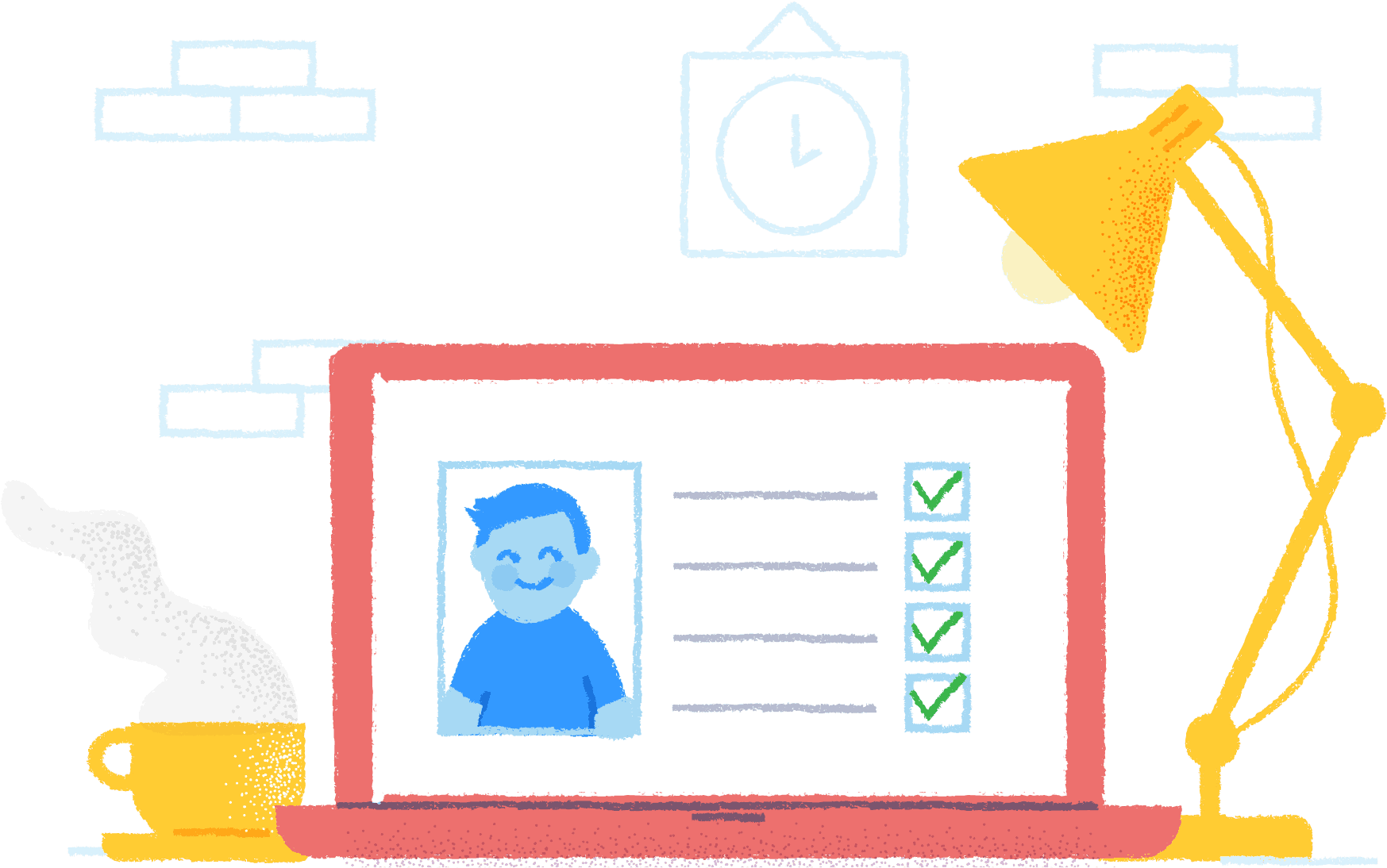 Reinforce Accountability - Cartoon (2101x1201), Png Download
