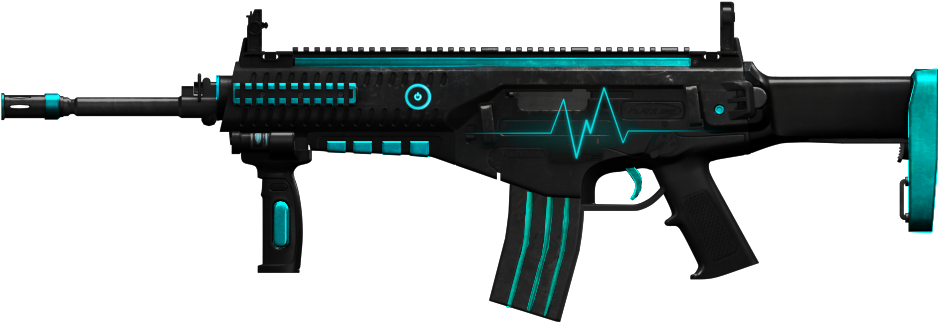 Arx-160 Futuristc - Latest Assault Rifles (1024x470), Png Download