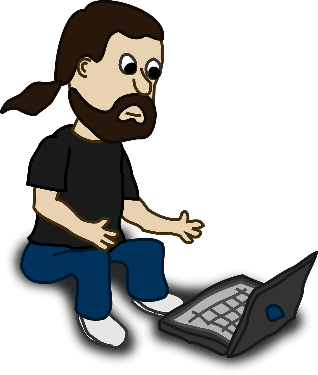 White Papers Amp Reports The Computer Center - Comicfiguren Am Computer (1088x1280), Png Download