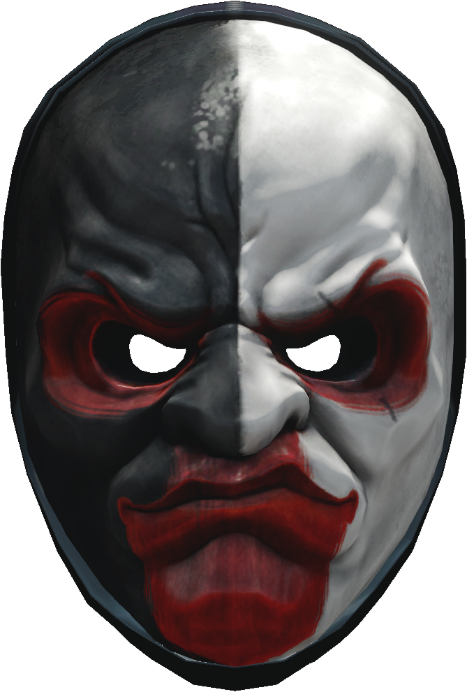 Mask Png - Payday 2 Scarface Mask (669x991), Png Download