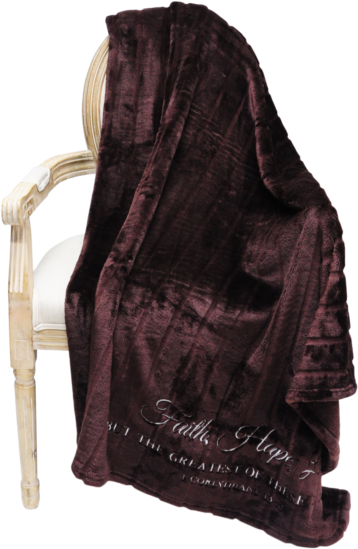 Limited Edition Stripe Sculpted Velvet Plush Scripture - Chiavari Chair (1280x1940), Png Download