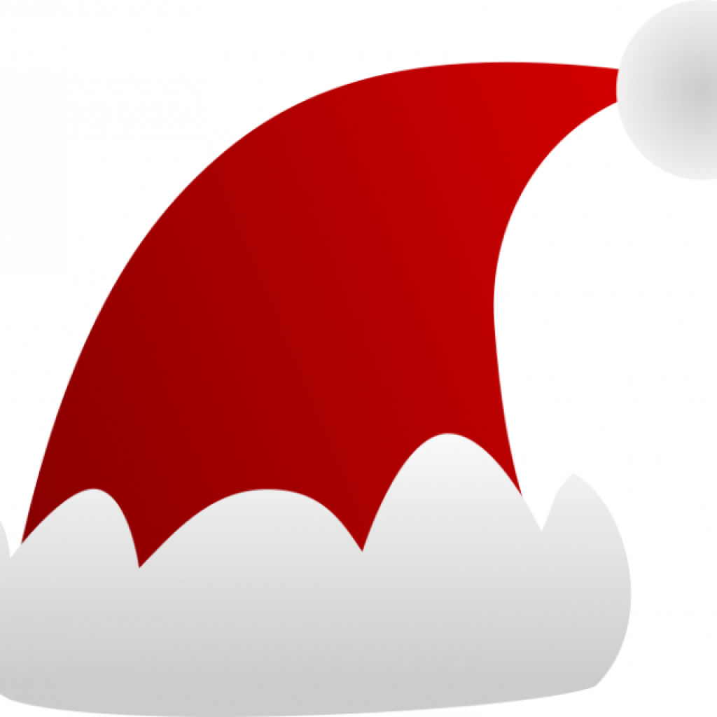 Free Santa Hat Clip Art Dog In Santa Hat Clip Transparent - Simple Santa Hat Clip Art (1024x1024), Png Download