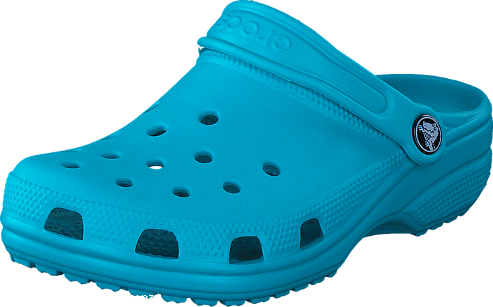 Download Download Crocs Classic Clog Kids Turquoise 57577 00 Womens Synthetic Slip On Shoe Full Size Png Image Pngkit
