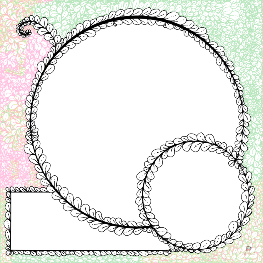 Scrapbook Digital Png - Circle (894x894), Png Download