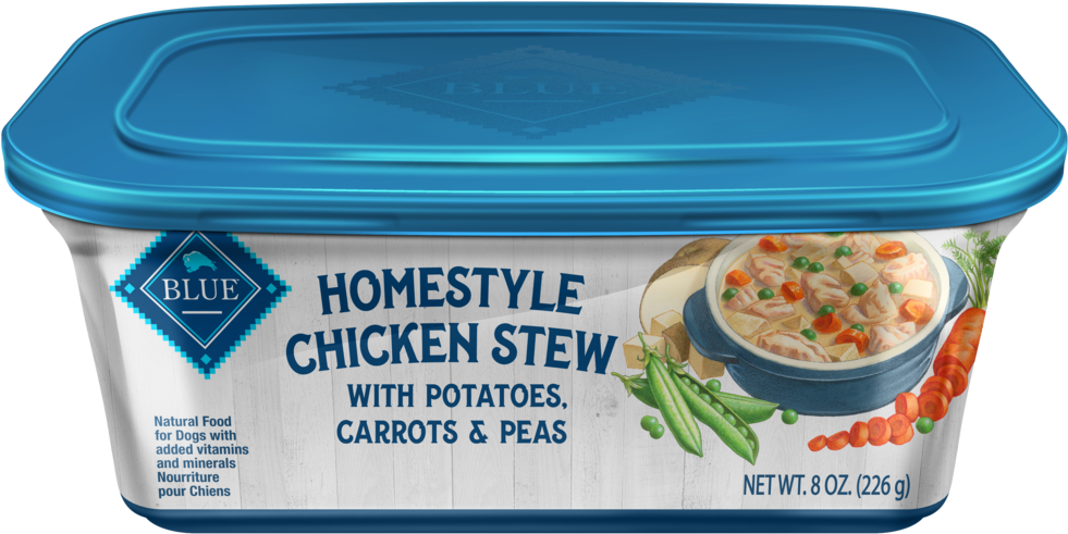 Blue Buffalo Homestyle Chicken Stew With Potatoes, - Dog Food (1000x507), Png Download