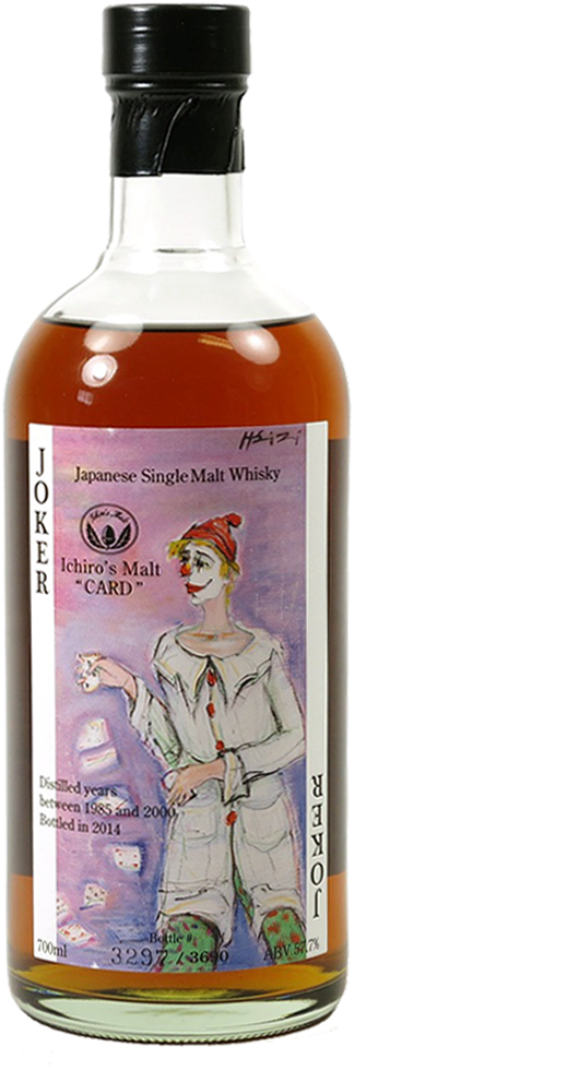 Ichiro's Malt Hanyu Card Series Color “joker” 14 Year - Hanyu Ichiro's Malt The Joker (1060x1060), Png Download