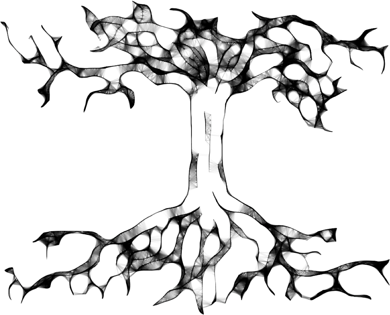 Mother Nature Tree Drawing