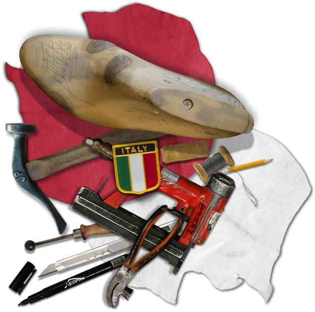 All Custom Shoes Are Handmade By Master Italian Craftsman - Metalworking Hand Tool (623x617), Png Download