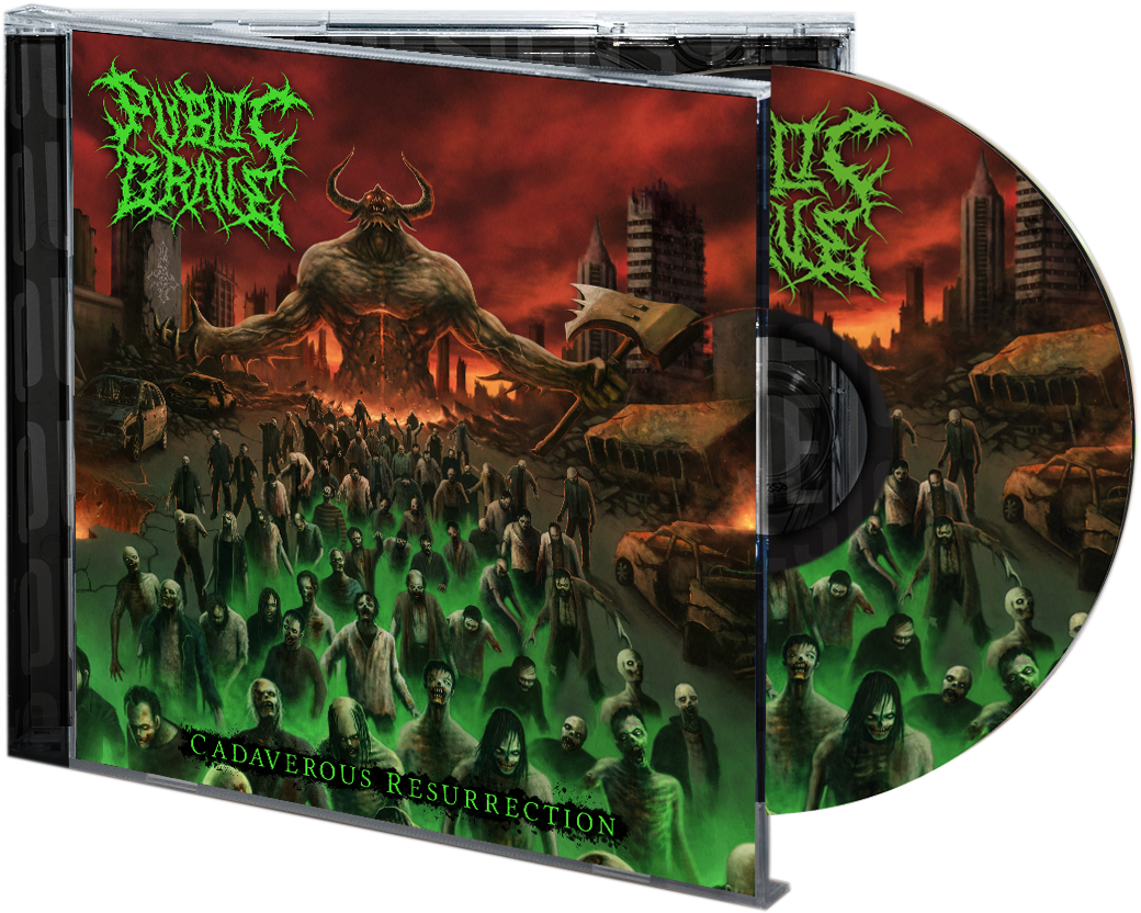 Cd Cadaverous Resurrection - Public Grave Cadaverous Resurrection (1546x1112), Png Download