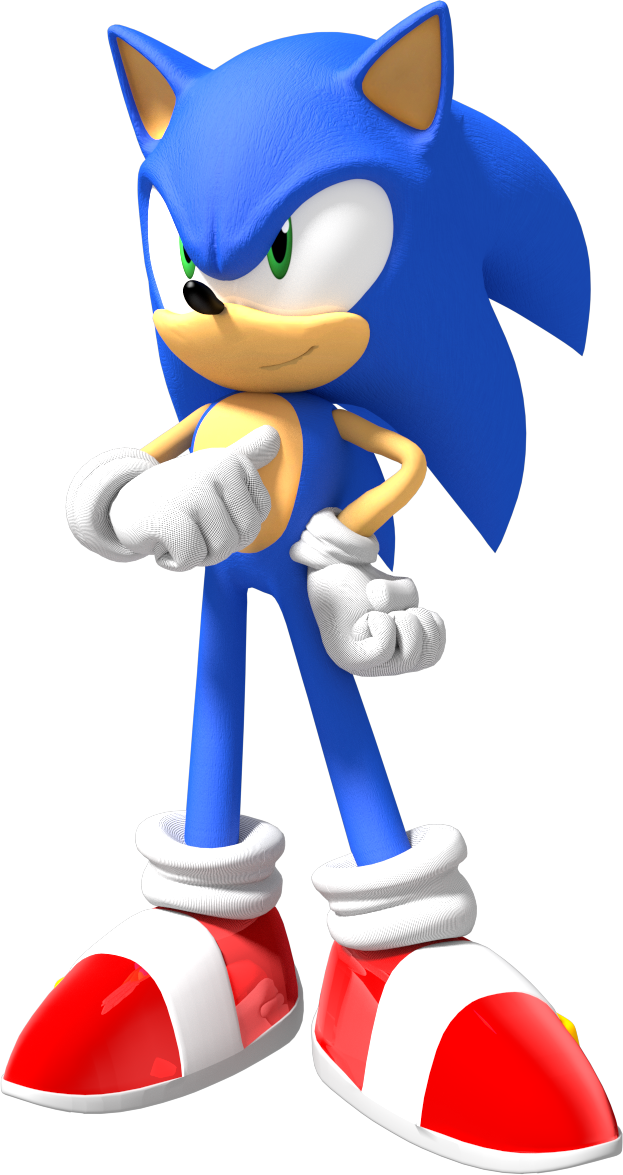 Sonic The Hedgehog Clipart Ben - Sonic The Hedgehog (623x1175), Png Download