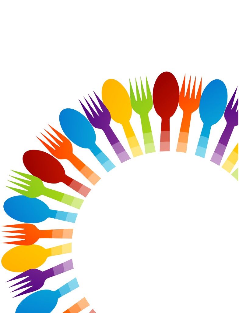Spoon Royalty Free Clip - Png Designs Spoon And Fork (1024x1024), Png Download