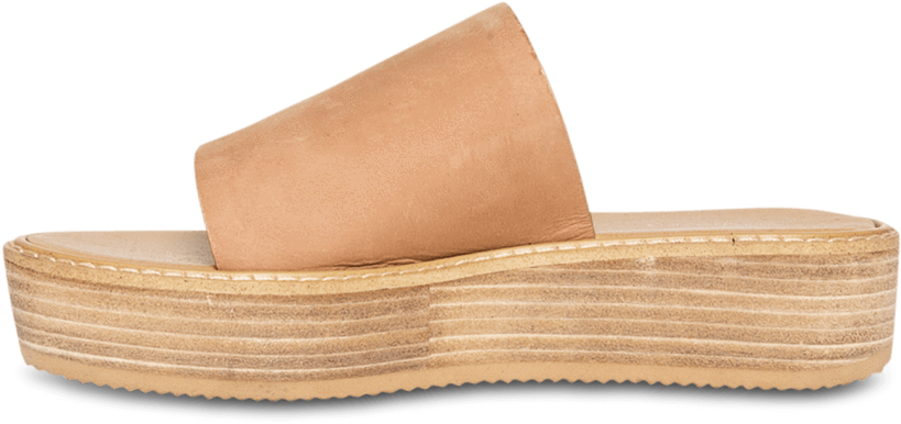 Elke Caramel Phoenix Sandals - Slide Sandal (1000x574), Png Download
