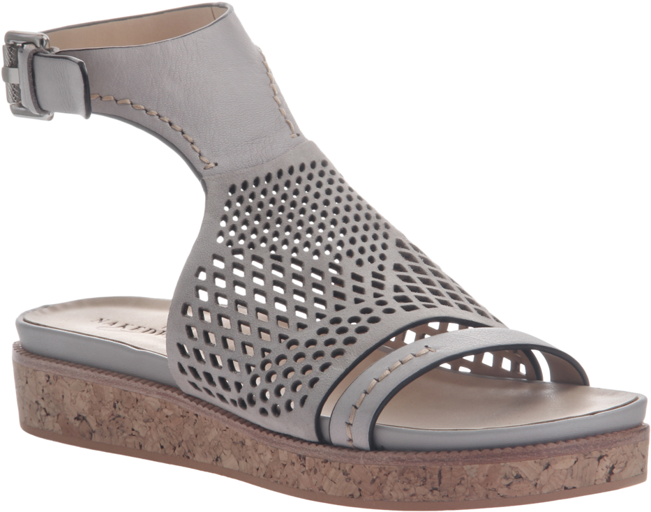 Aries In Cloudburst Flat Sandals - Slide Sandal (1024x1024), Png Download