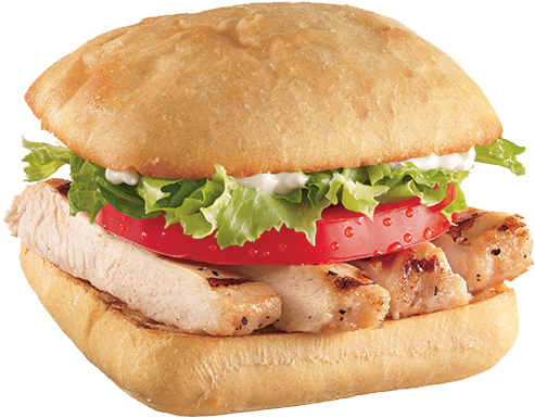 Grilled Chicken Ciabatta - Dq Grilled Chicken Sandwich (600x600), Png Download