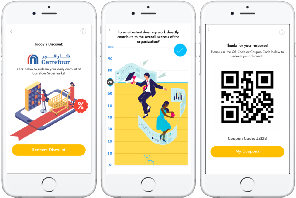Jaazi Is A Gamified Employee Survey Tool That Incentivises - Iphone (1000x677), Png Download