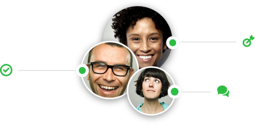 Group Of Employeesgreen@2x - Fun (1000x488), Png Download