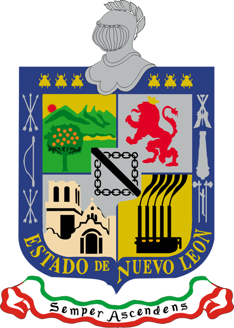 Escudo Del Estado De Nuevo León - Nuevo Leon (480x674), Png Download